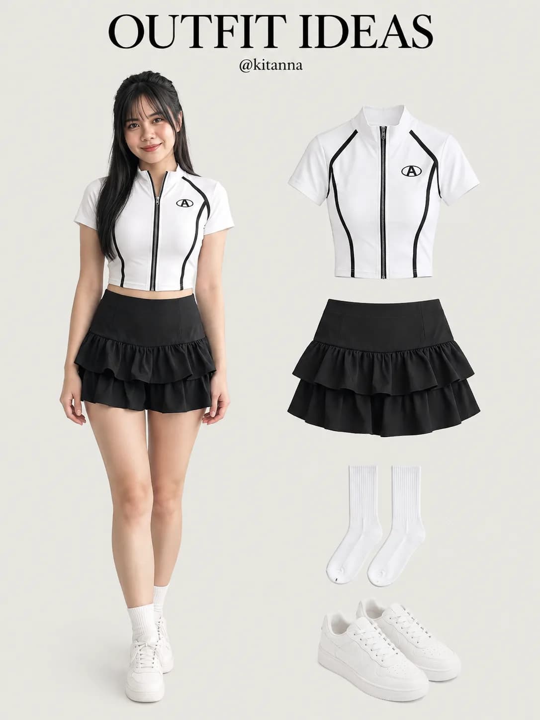 SPORTY OUTFIT IDEA