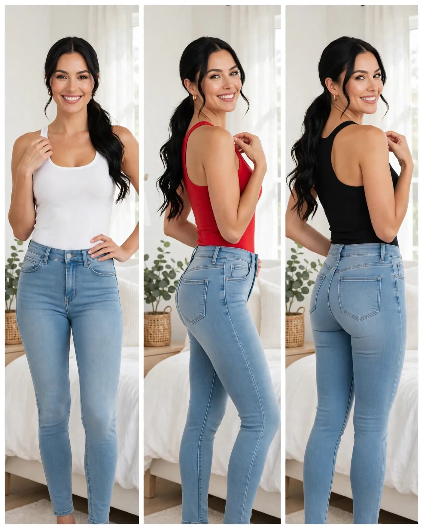 TOPS CASUAL PLAIN DOUBLE LINEN CROPTOP COTTON WOMENSWEAR